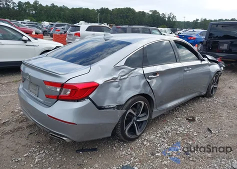 2019 Honda Accord Sport из США, поврежденный, VIN 1HGCV1F34KA164596